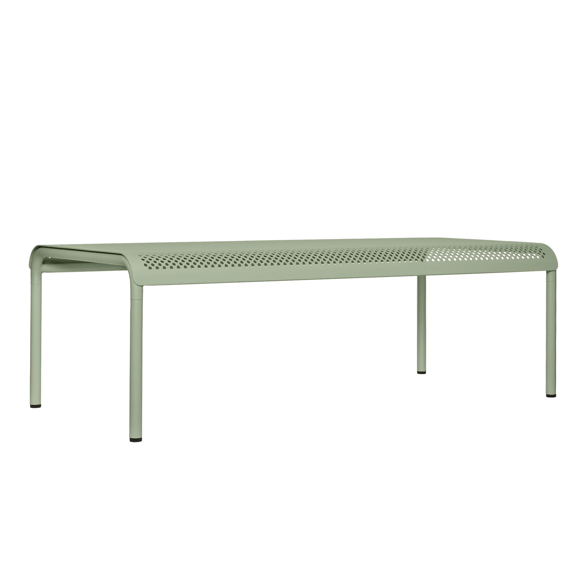Ferm Living Dapple Soffbord 114x57 Cm Tea Green - Sidobord & Sm&aring;bord Elektrogalvaniserat St&aring;l Tea Green - 1104271800