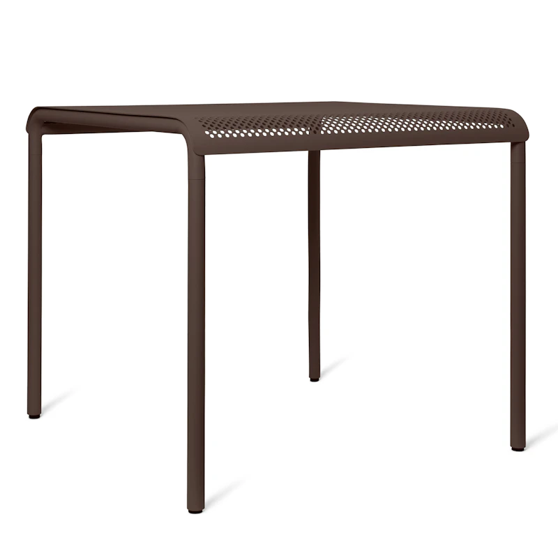 Dapple Bord 80x80 cm, Dark Chocolate