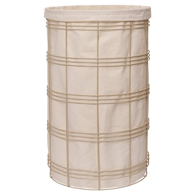 Fio Tvättkorg H70 cm, Cashmere/natural