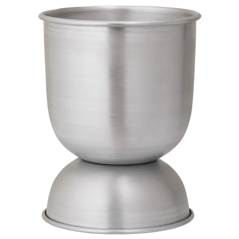 Hourglass Kruka H30 cm, Aluminium