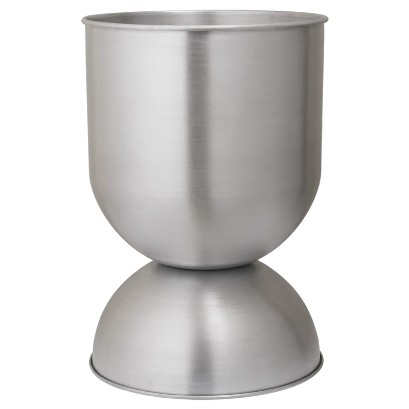 Hourglass Kruka H59 cm, Aluminium