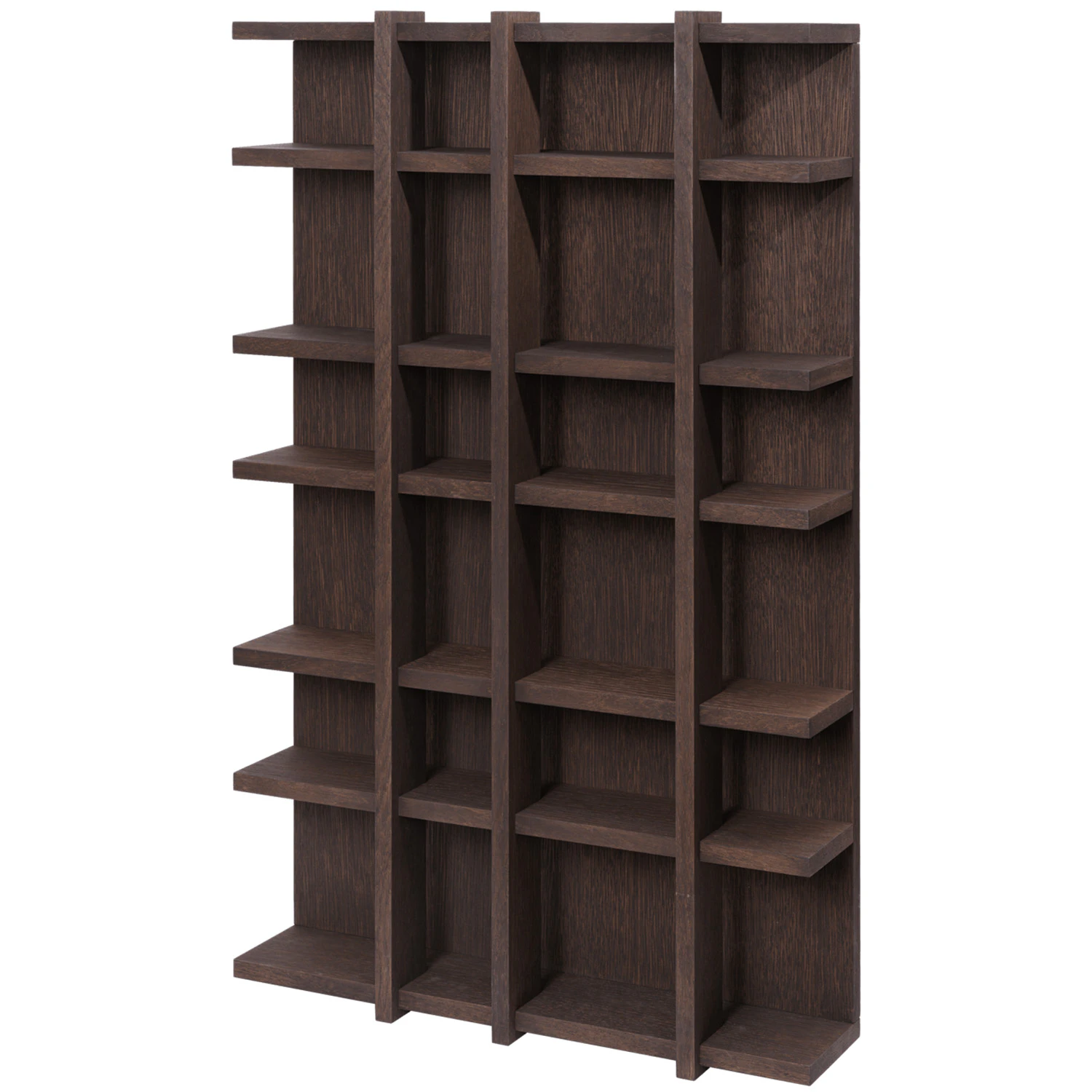 Ferm Living Tilem V&auml;gghylla 4x6 Dark Oak - V&auml;gghyllor Mdf M&ouml;rk Ek - 1104272896