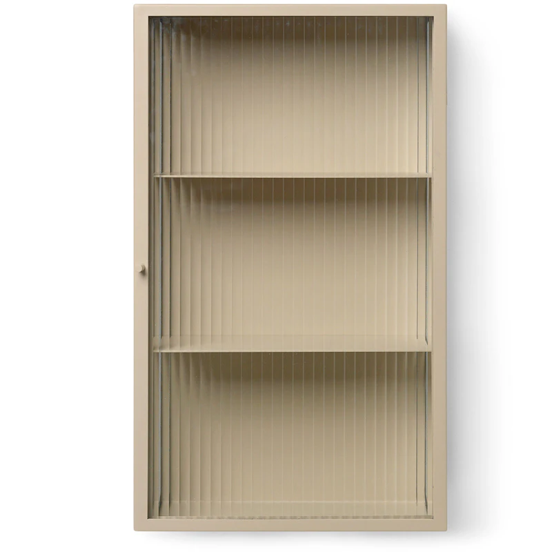 Haze Väggskåp Räfflat Glas 35x60 cm, Kashmir