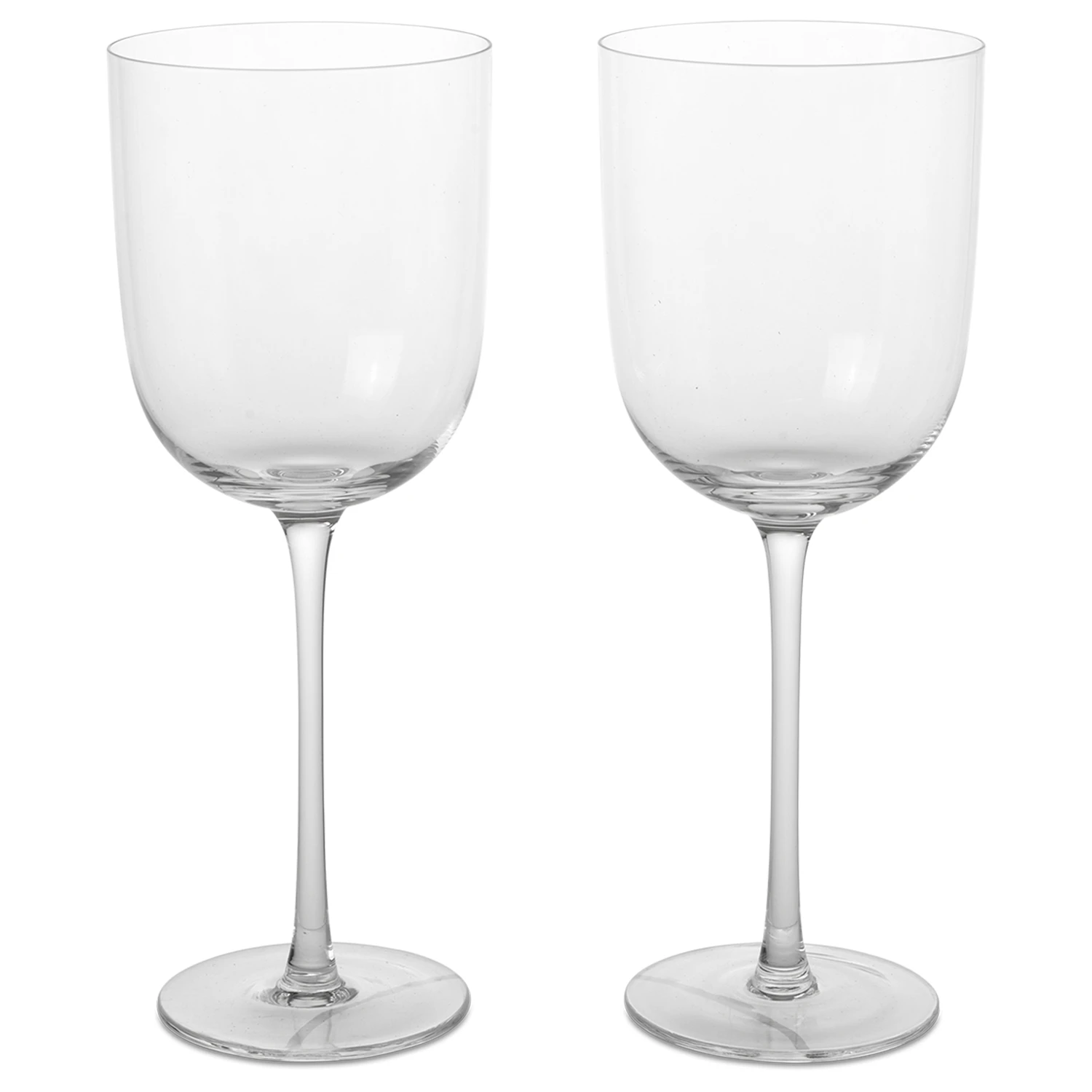 Ferm Living Host R&ouml;dvins 2-pack Klar - Vinglas Glas Klar - 1104267624