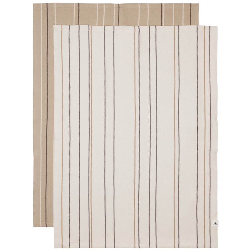 Ito Kökshandduk 50x70 cm 2-pack, Parchment / Kashmir
