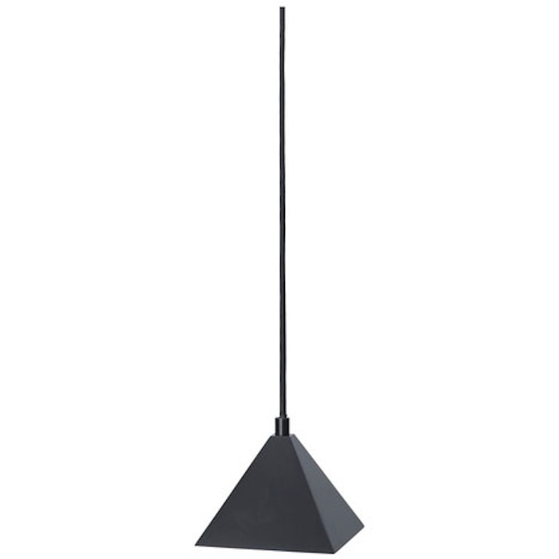 Kare Pendant Lampa, Svart/Rostfritt Stål