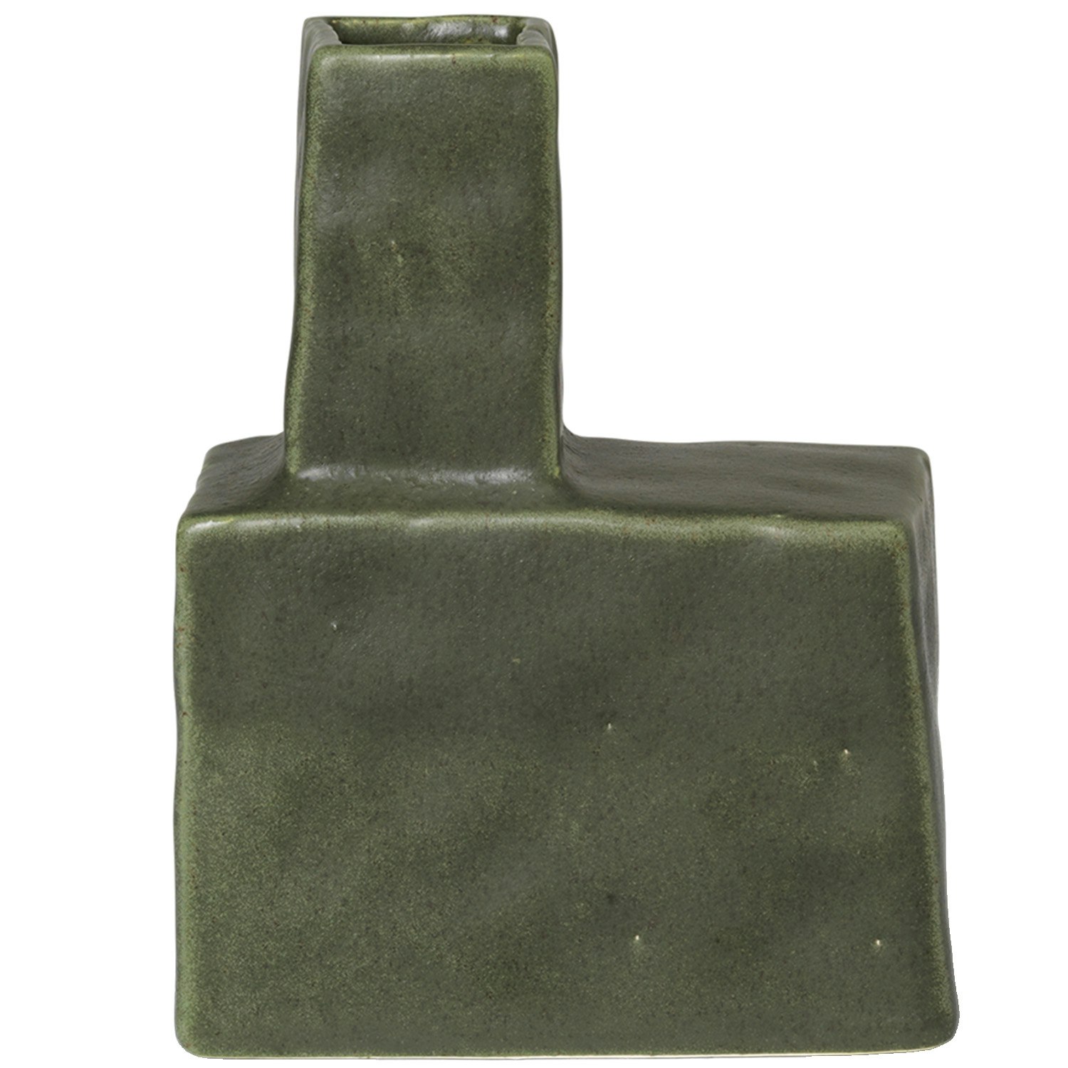 Ferm Living Koa Vas H20 Cm Dark Sage - Vaser Keramik Dark sage - 1104270057