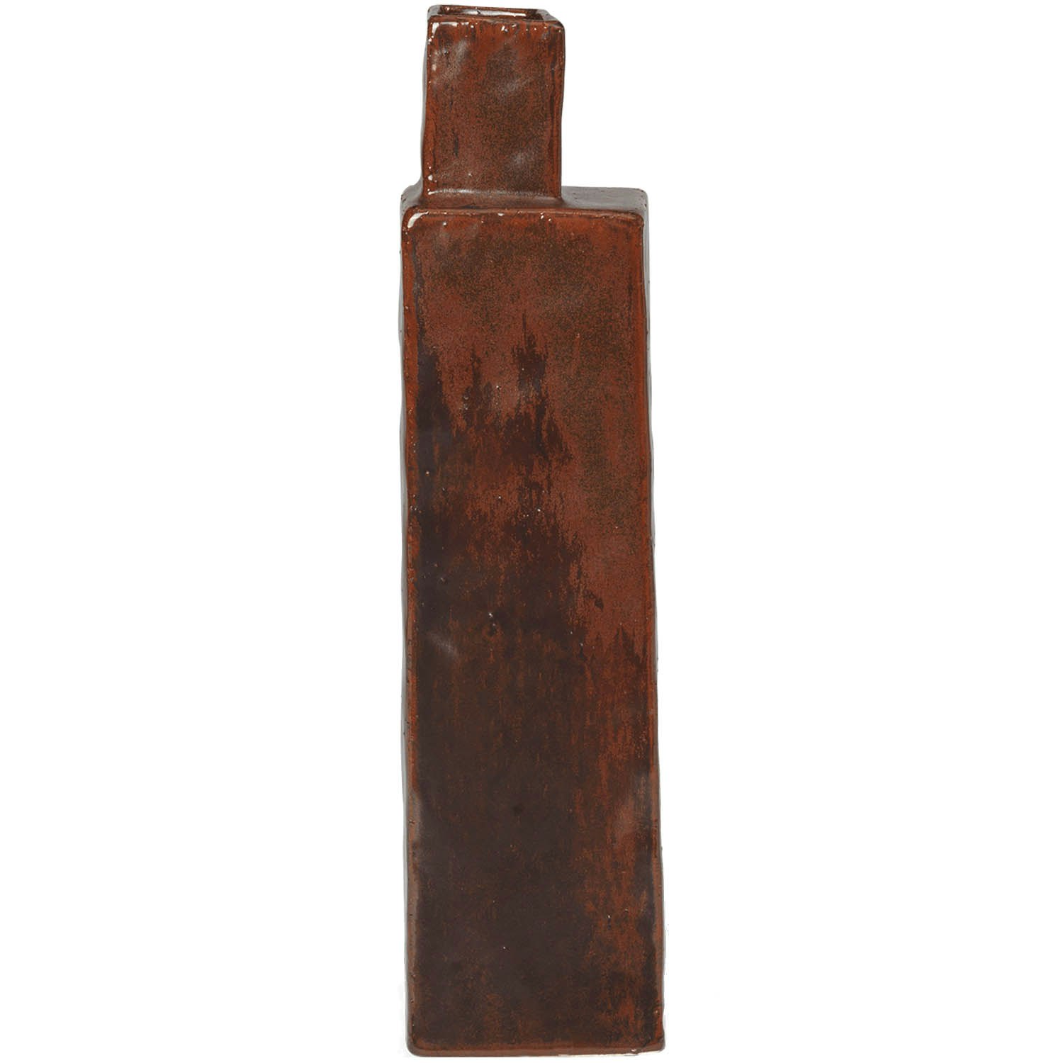 Ferm Living Koa Vase- H40- Red Brown Vas H40 Cm R&ouml;dbrun - Vaser Keramik R&ouml;dbrun - 1104270056