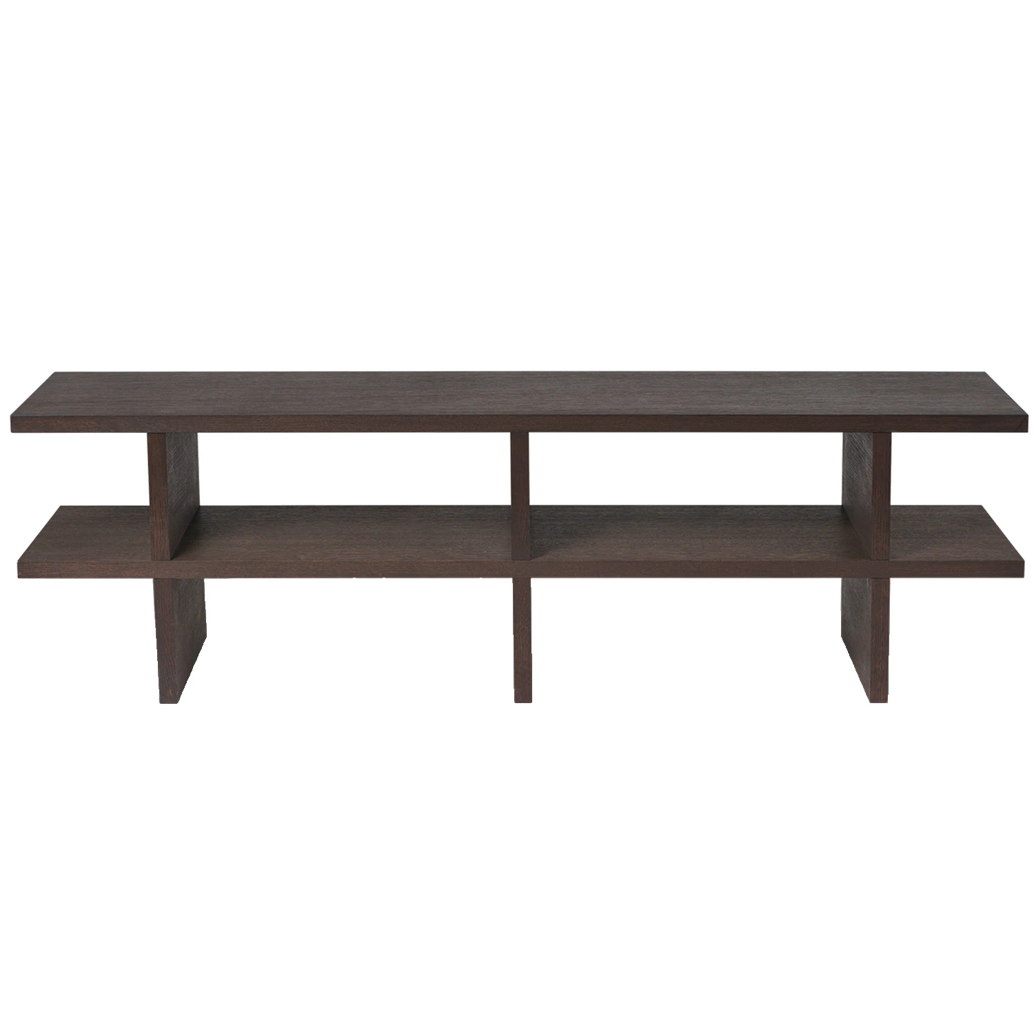 Ferm Living Kona B&auml;nk 34x138 Cm Dark Stained - B&auml;nkar Ekfan&eacute;r M&ouml;rkbetsad - 1104269072
