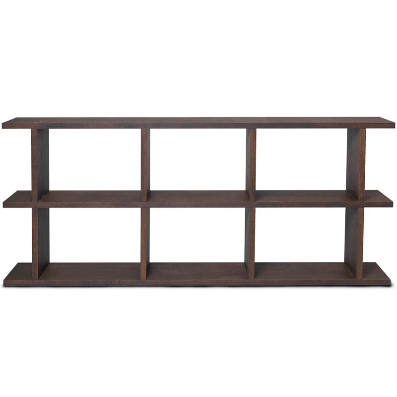 Kona Bokhylla 3x2, Dark Stained