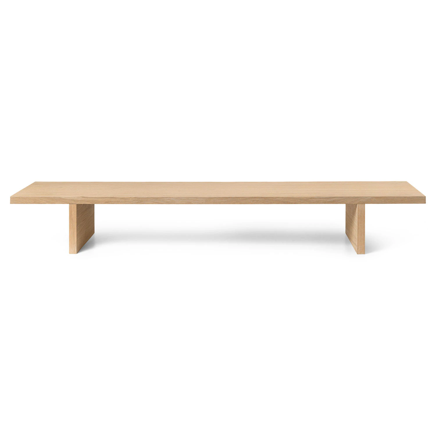 Ferm Living Kona Sidobord Naturlig Ek H20 Cm - Sidobord & Avlastningsbord Ekfan&eacute;r Neutral Ek - 1104264894