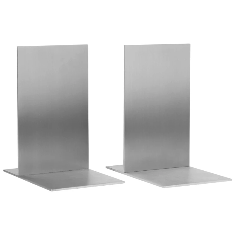 Lager Bokstöd Aluminium 2-pack