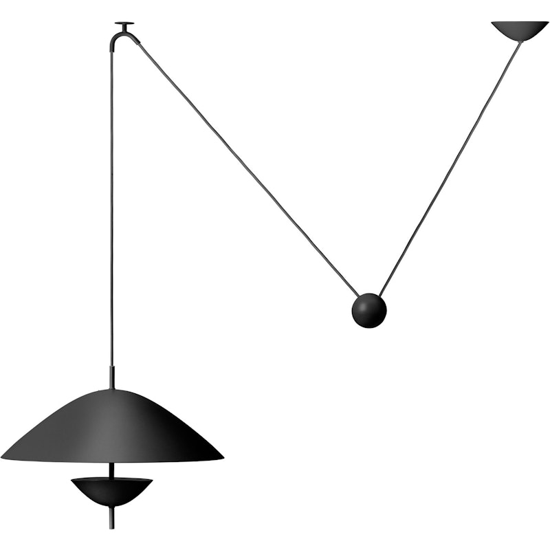 Lod Pendant Lampa, Iron Black