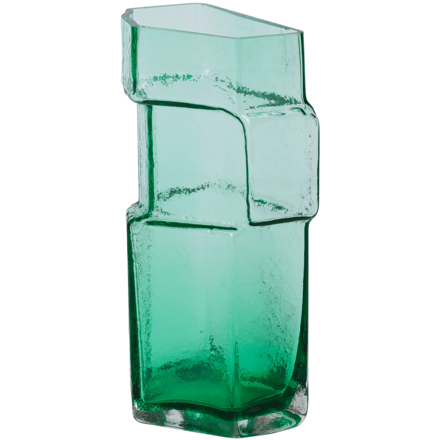 Ferm Living Muro Vas 23 Cm Gr&ouml;n - Vaser Munbl&aring;st Glas Gr&ouml;n - 1104270785