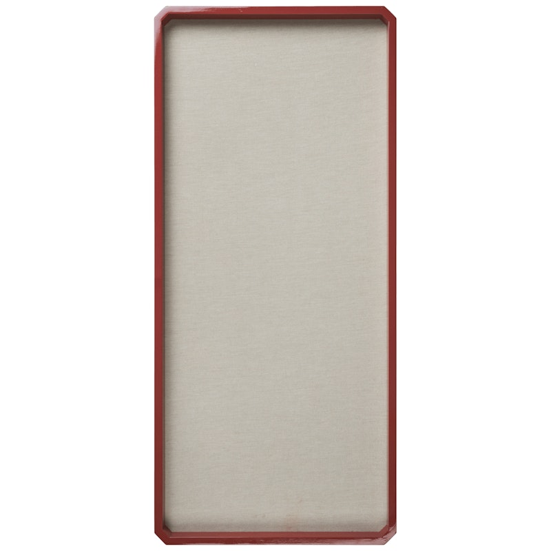 Nova Anslagstavla Linne 45x100 cm, Picante Red