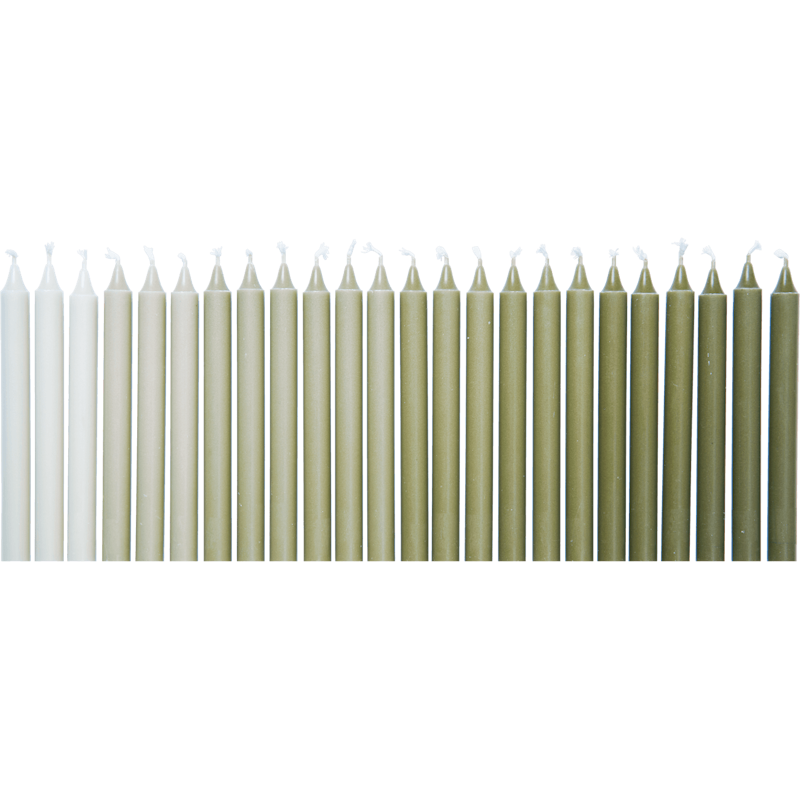 Ombre Ljus 24-pack, Khaki
