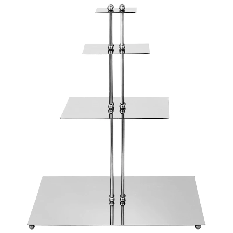 Orbelle Kakvåningsfat, Mirror Polished