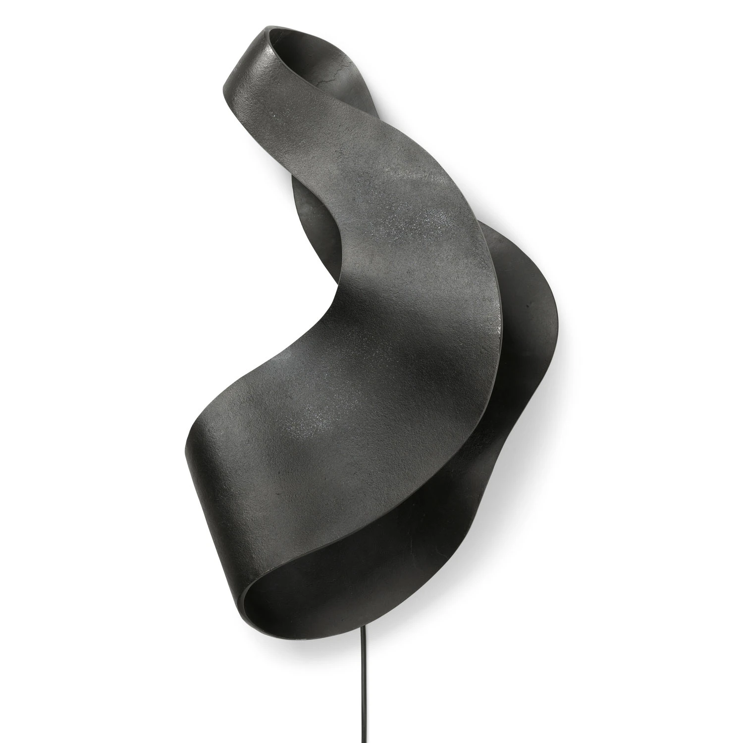 Ferm Living Oyster Vägglampa - Vägglampor Gjuten Aluminium Svart - 1104264804