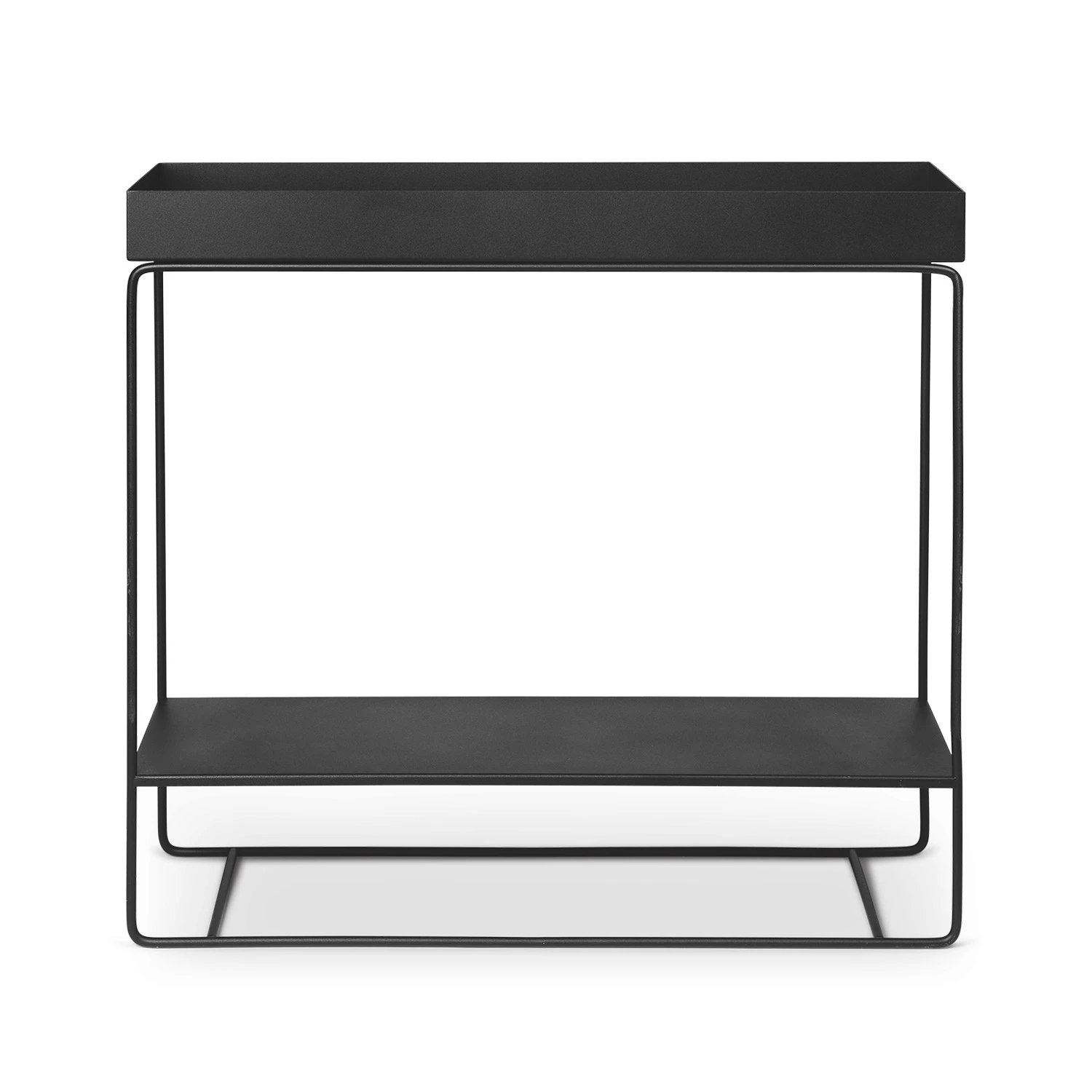 Ferm Living Plant Box Blomhylla Svart - Krukor Pulverlackerad Metall Svart - 110206101