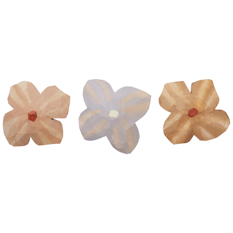 Poesie Magneter Handsnidad 3-pack