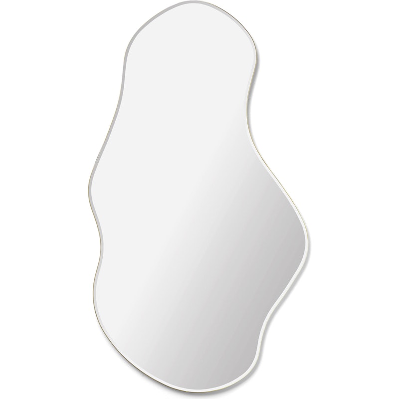 Pond Spegel 110x63 cm, Polerad Mässing