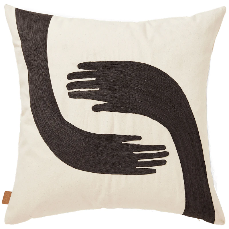 Pose Kuddfodral 50x50 cm, Coffee/Undyed