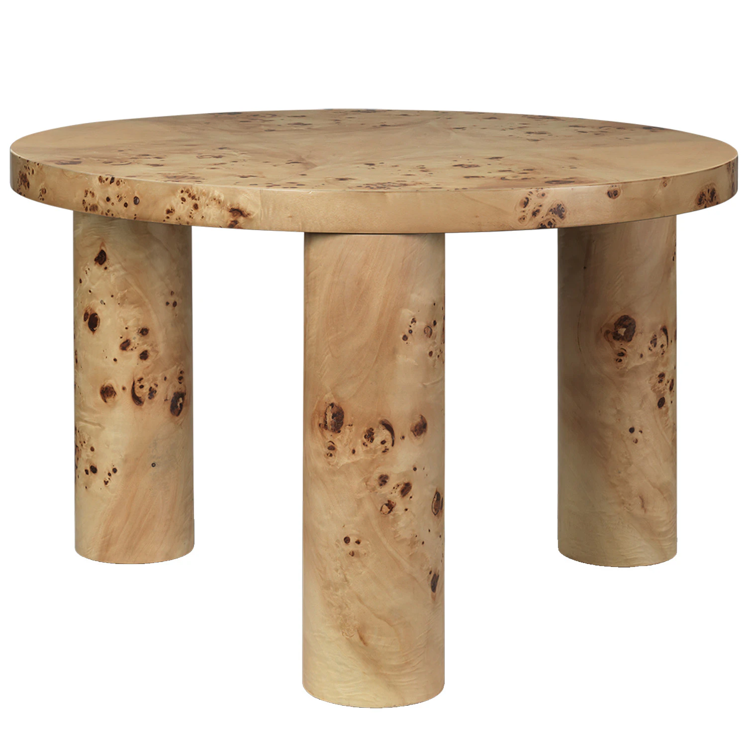 Ferm Living Post Small Soffbord &Oslash; 65 Cm - Soffbord Mdf Tr&auml; - 1104269341