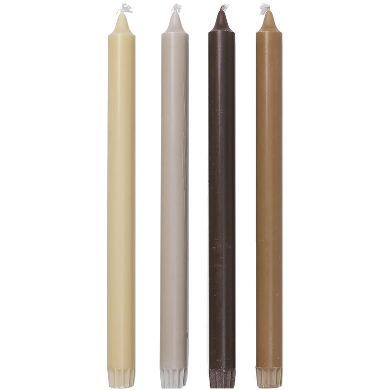 Pure Ljus 30 cm 4-pack, Calm Blend