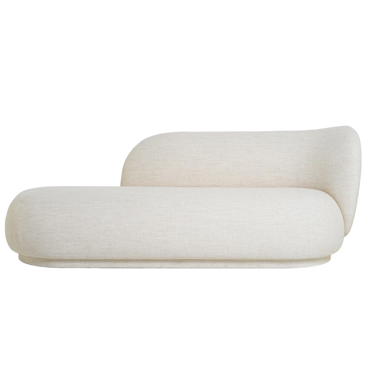 Ferm Living Rico Boucle Divan H&ouml;ger Off-white - H&ouml;rnsoffor & Divansoffor Boucl&eacute; Off-White - 1104262986