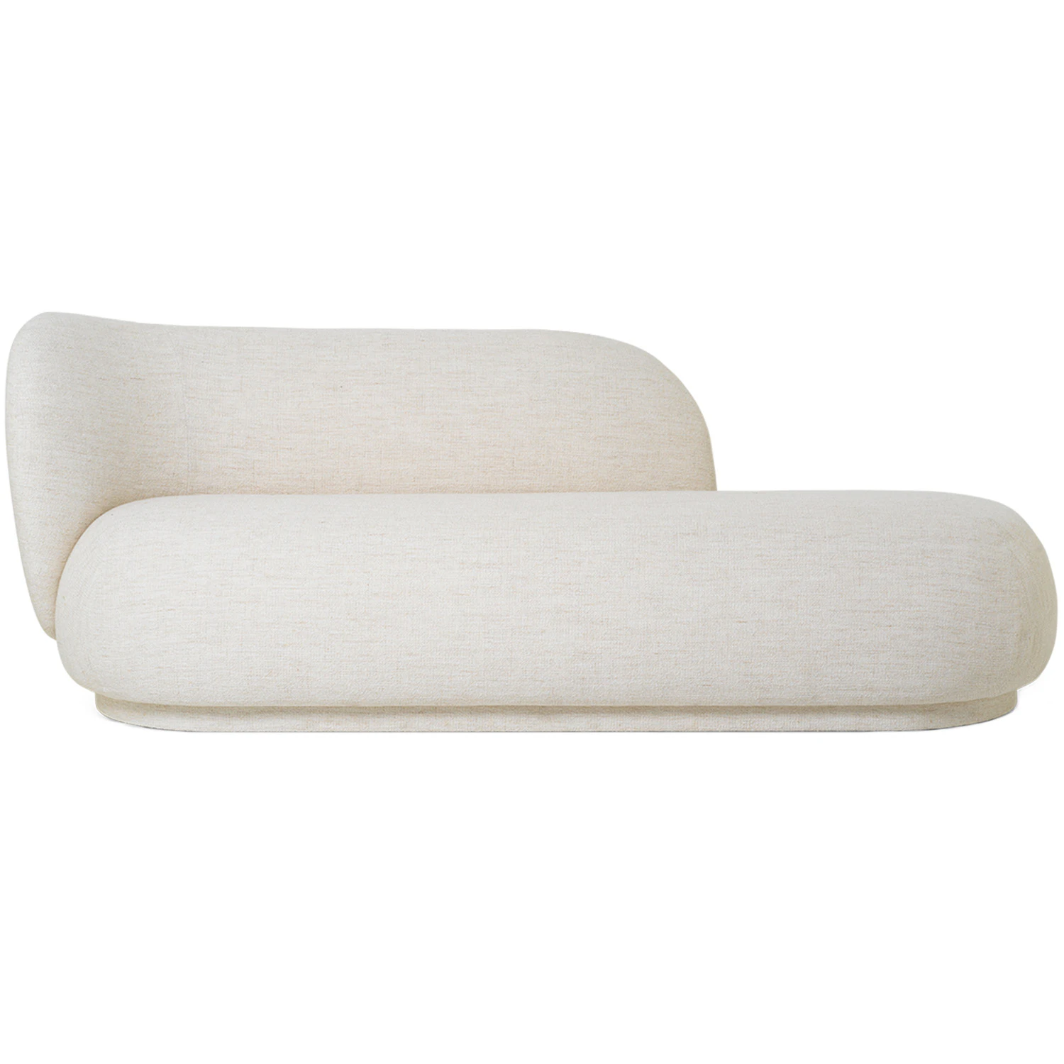 Ferm Living Rico Boucle Divan V&auml;nster Off-white - H&ouml;rnsoffor & Divansoffor Boucl&eacute; Off-White - 100109202