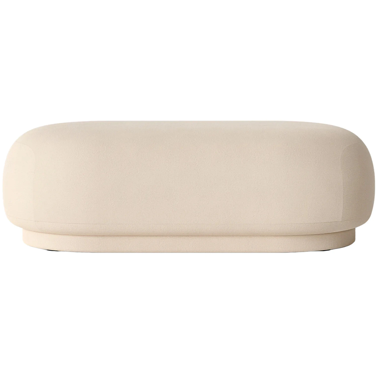 Ferm Living Rico Ottoman Sittpuff Off-white - Sitts&auml;ckar & Sittpuffar Polyester Off-White - 100258202