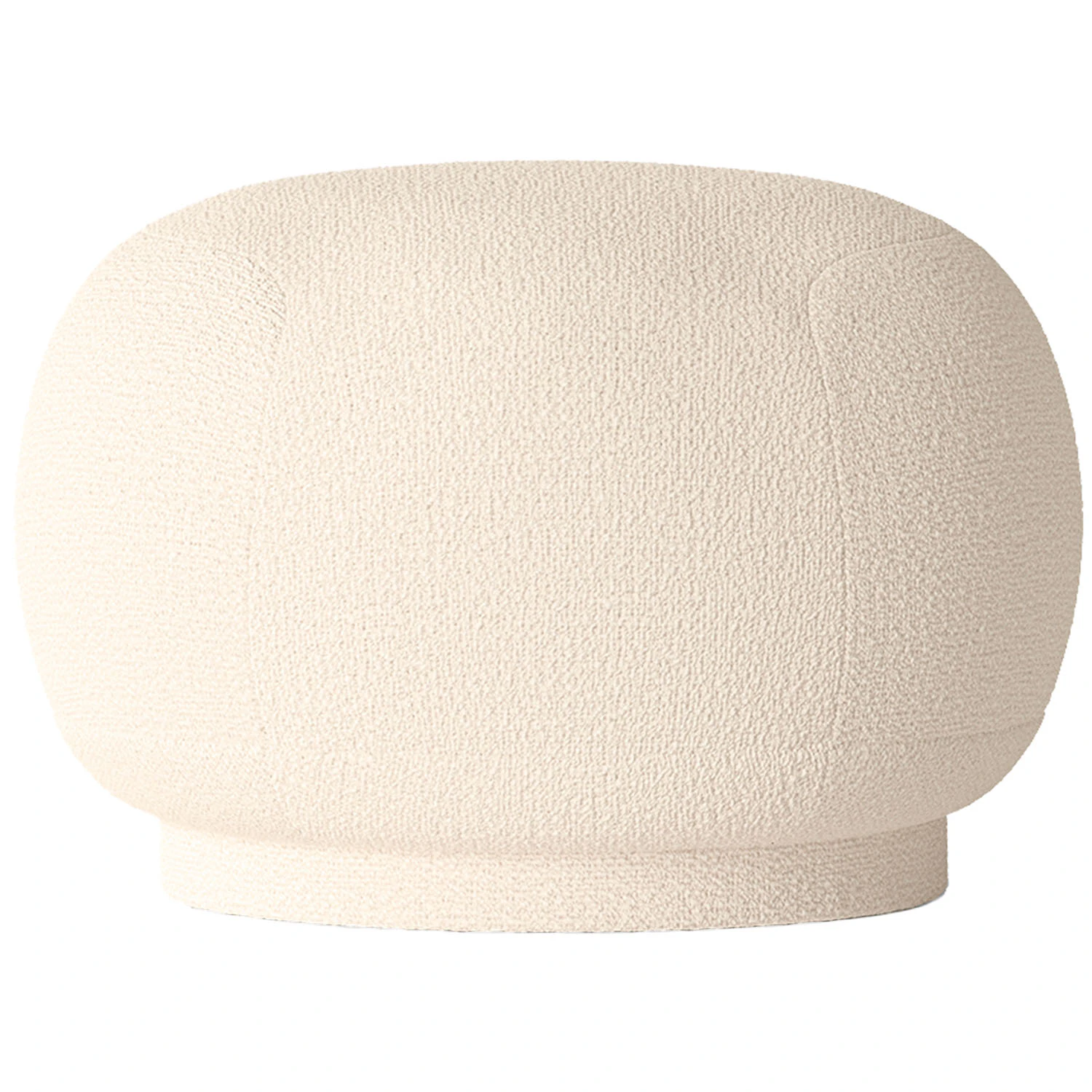 Ferm Living Rico Pouf Wool Boucle- Off-white Sittpuff - Sitts&auml;ckar & Sittpuffar Ullboucl&eacute; Off-White - 1104265046
