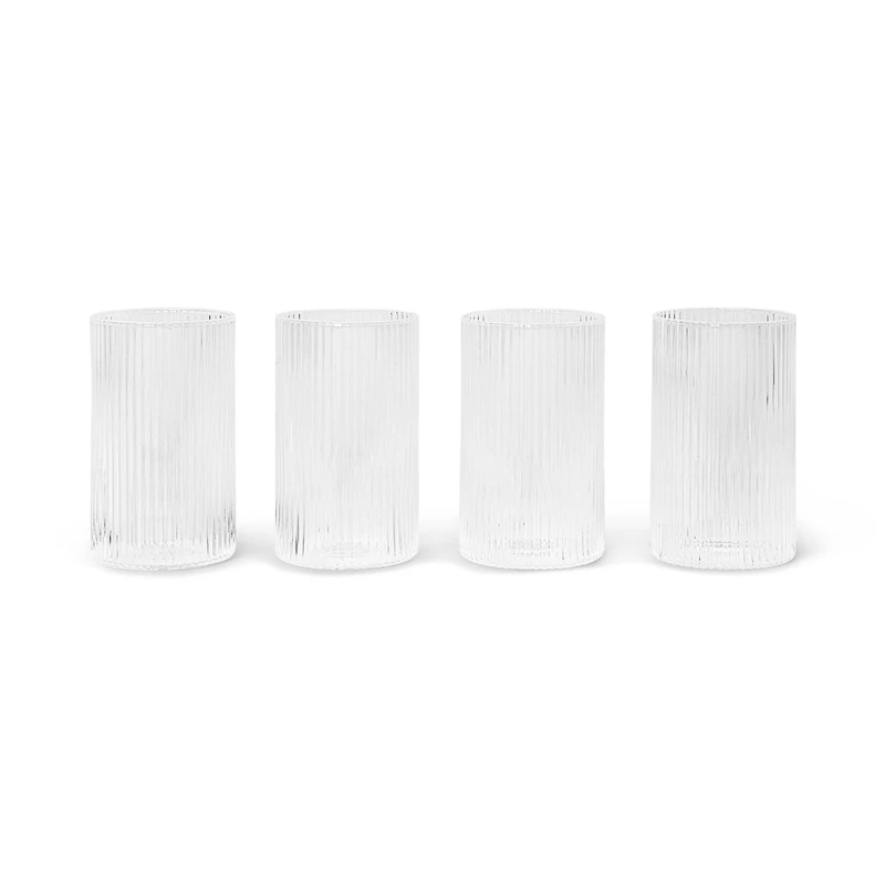 Ripple Dricksglas 14 cl 4-pack, Klar