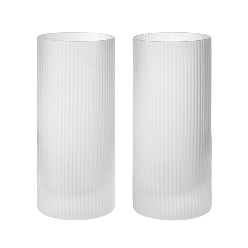 Ripple Highballglas 2-pack, Frosted