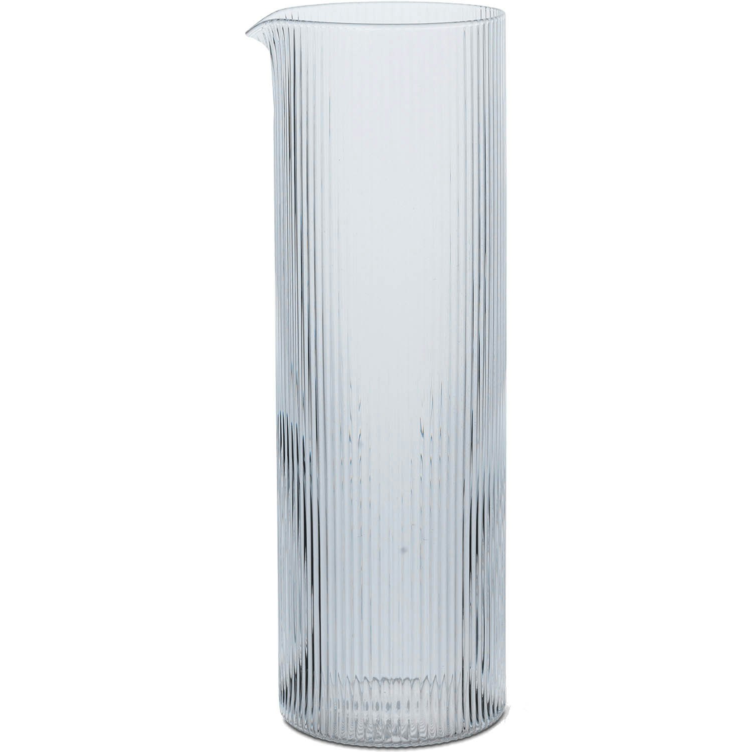 Ferm Living Ripple Karaff H25.5 Cm Klar - Vattenkaraffer & Vattenkannor Glas Klar - 1104270132