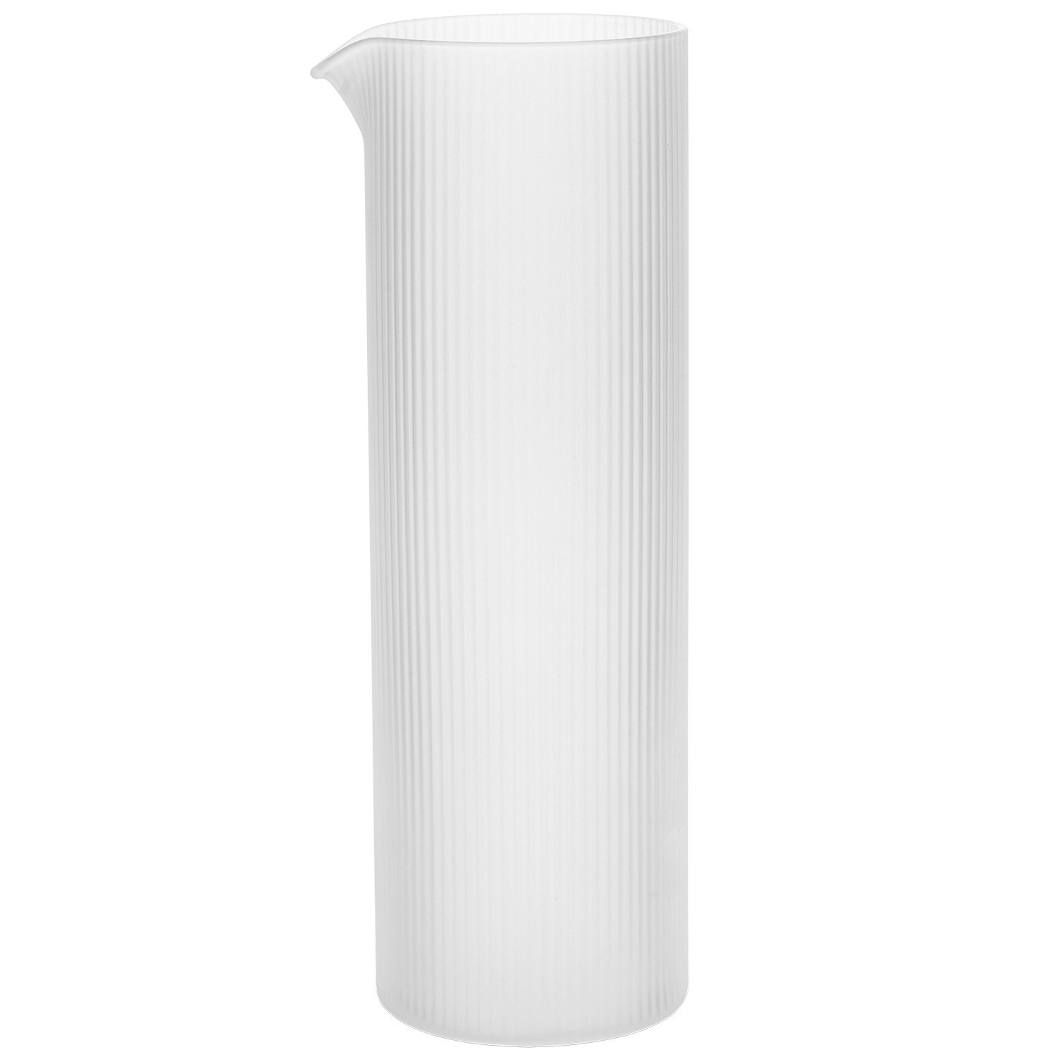 Ferm Living Ripple Karaff H25.5 Cm Frosted - Vattenkaraffer & Vattenkannor Glas Frostad - 1104270134