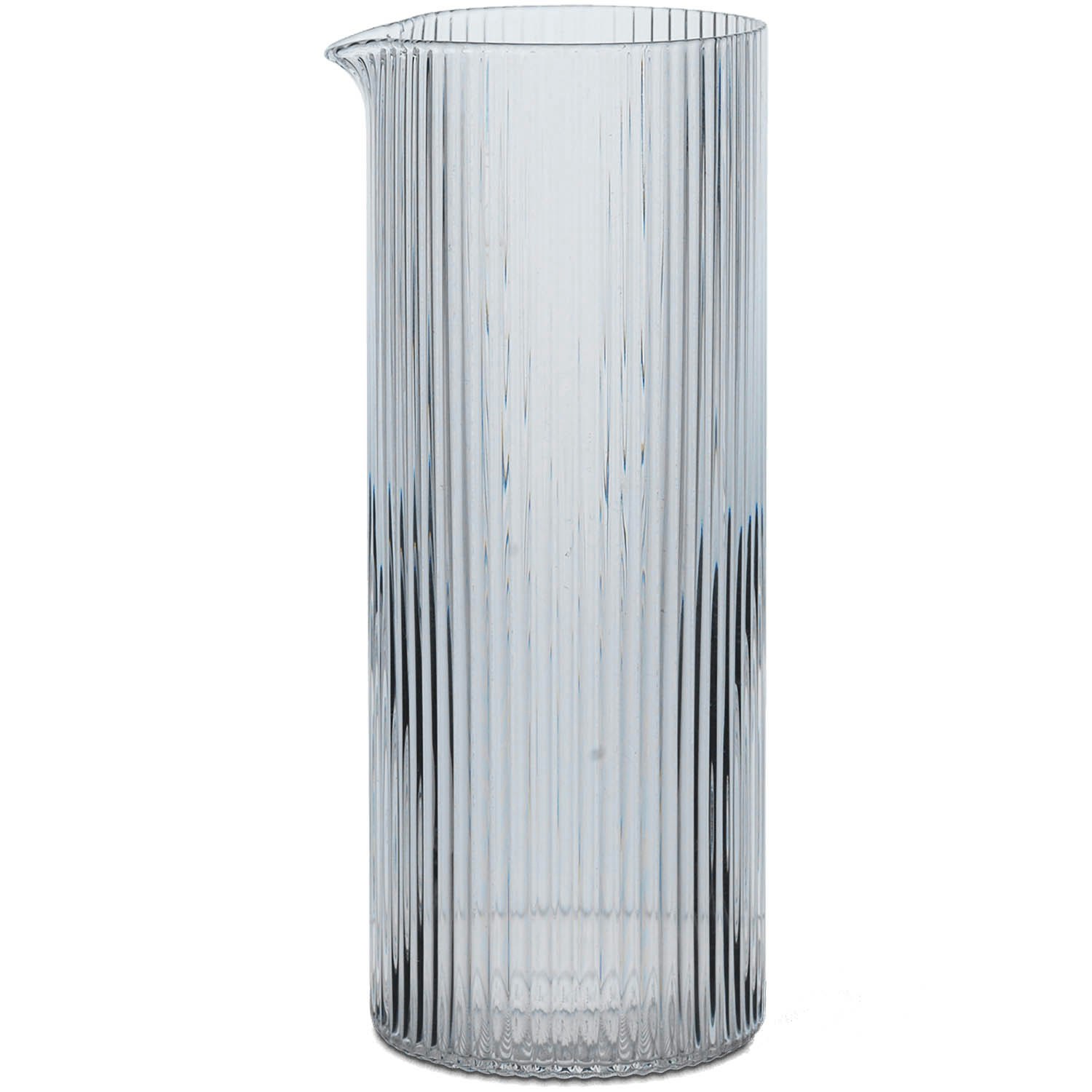 Ferm Living Ripple Mj&ouml;lkkanna H16 Cm Klar - Mj&ouml;lkkannor Glas Klar - 1104270135
