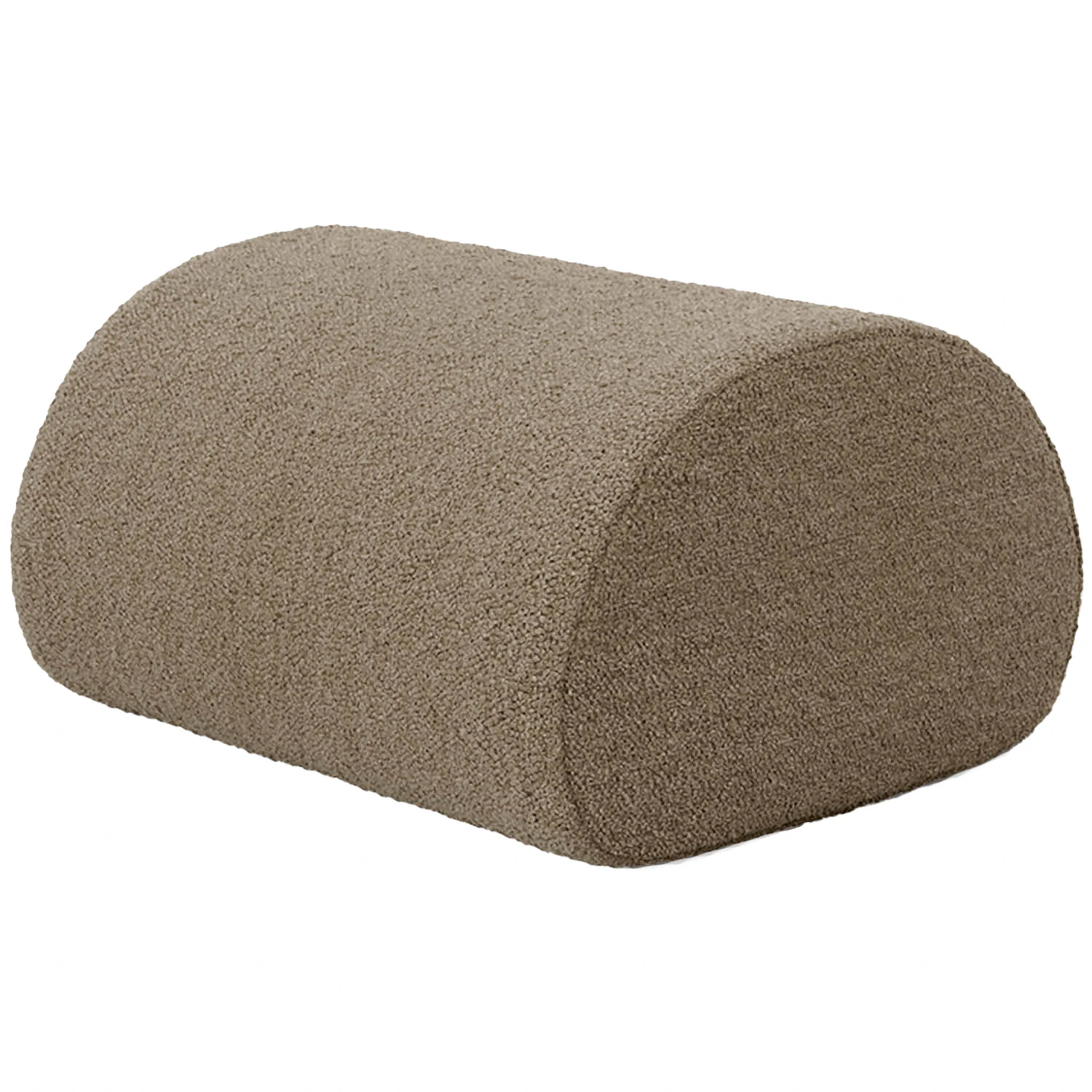Ferm Living Rouli Sittpuff / Fotpall Sand - Fotpallar Boucl&eacute; Sand - 1104269301