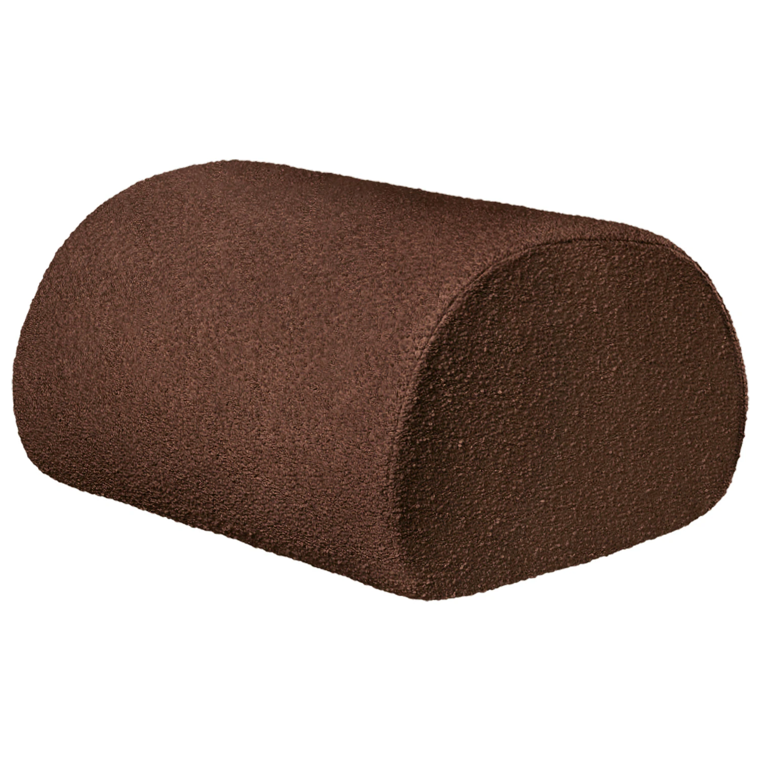 Ferm Living Rouli Sittpuff / Fotpall Kastanj - Fotpallar Boucl&eacute; Kastanj - 1104272824
