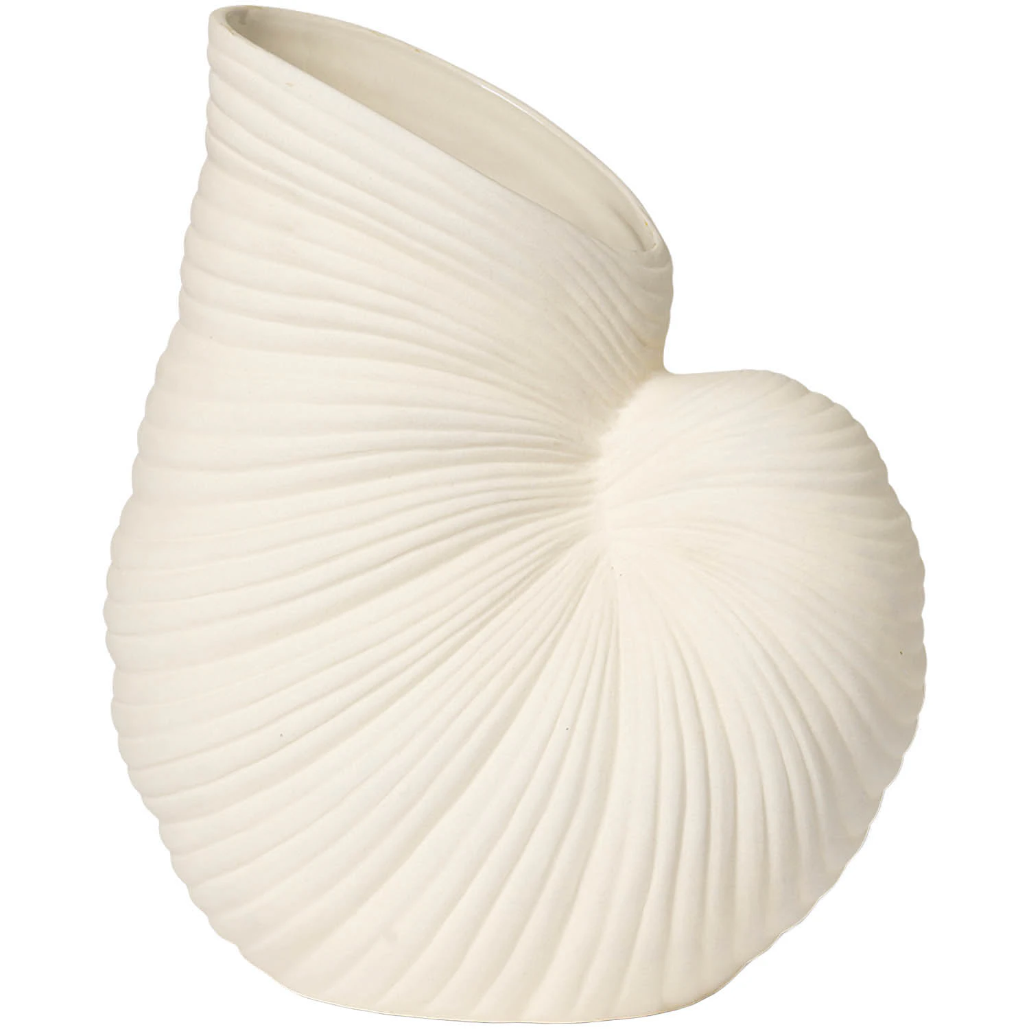 Ferm Living Shell Vas Off-white - Vaser Stengods Off-White - 1104269904