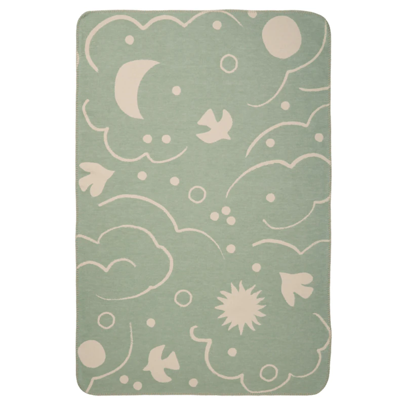 Skye Filt 80x120 cm, Tea Green