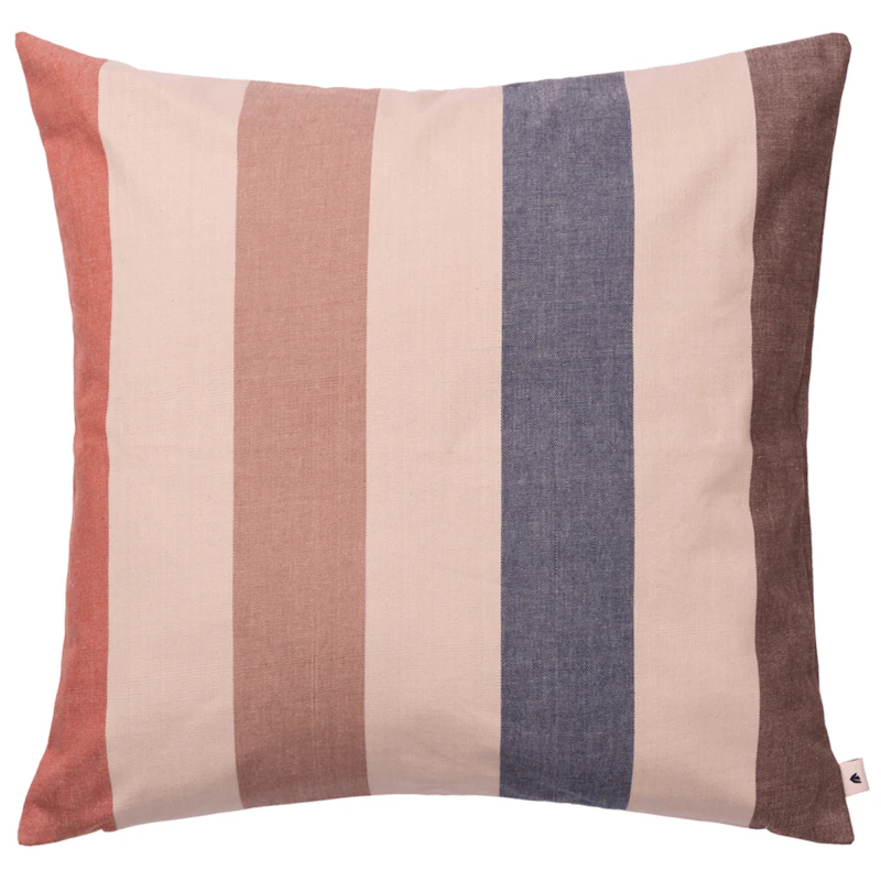 Strand Outdoor Kuddfodral 50x50 cm, Mocha / Indigoblå / Kashmir