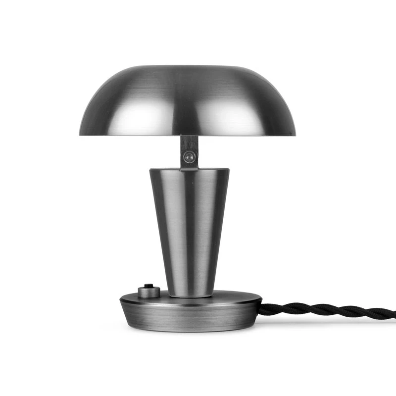 Ferm Living Tiny Lampa 14x12 Cm Nickelpläterat - Bordslampor Järn Stål - 1104264669