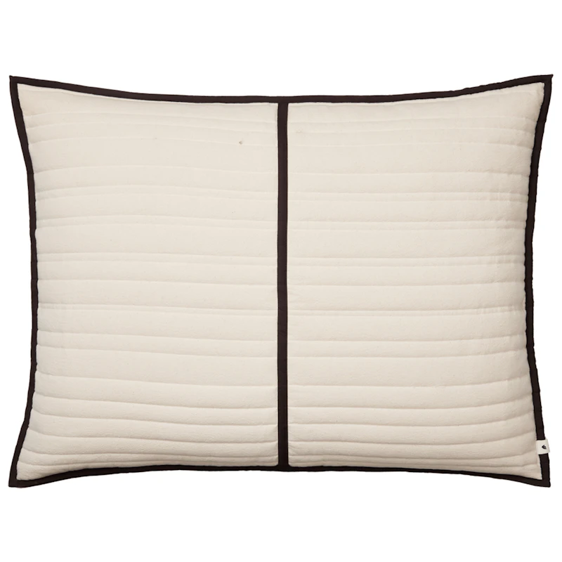 Vari Kudde 60x80 cm, Natur / Dark Chocolate