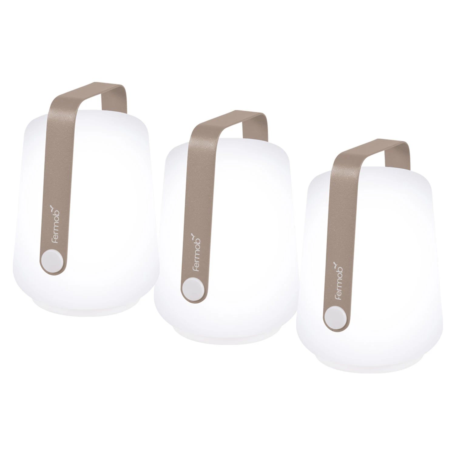 Fermob Balad Lampa H12 3-pack Nutmeg - Bordslampor Aluminium Muskot - 360214