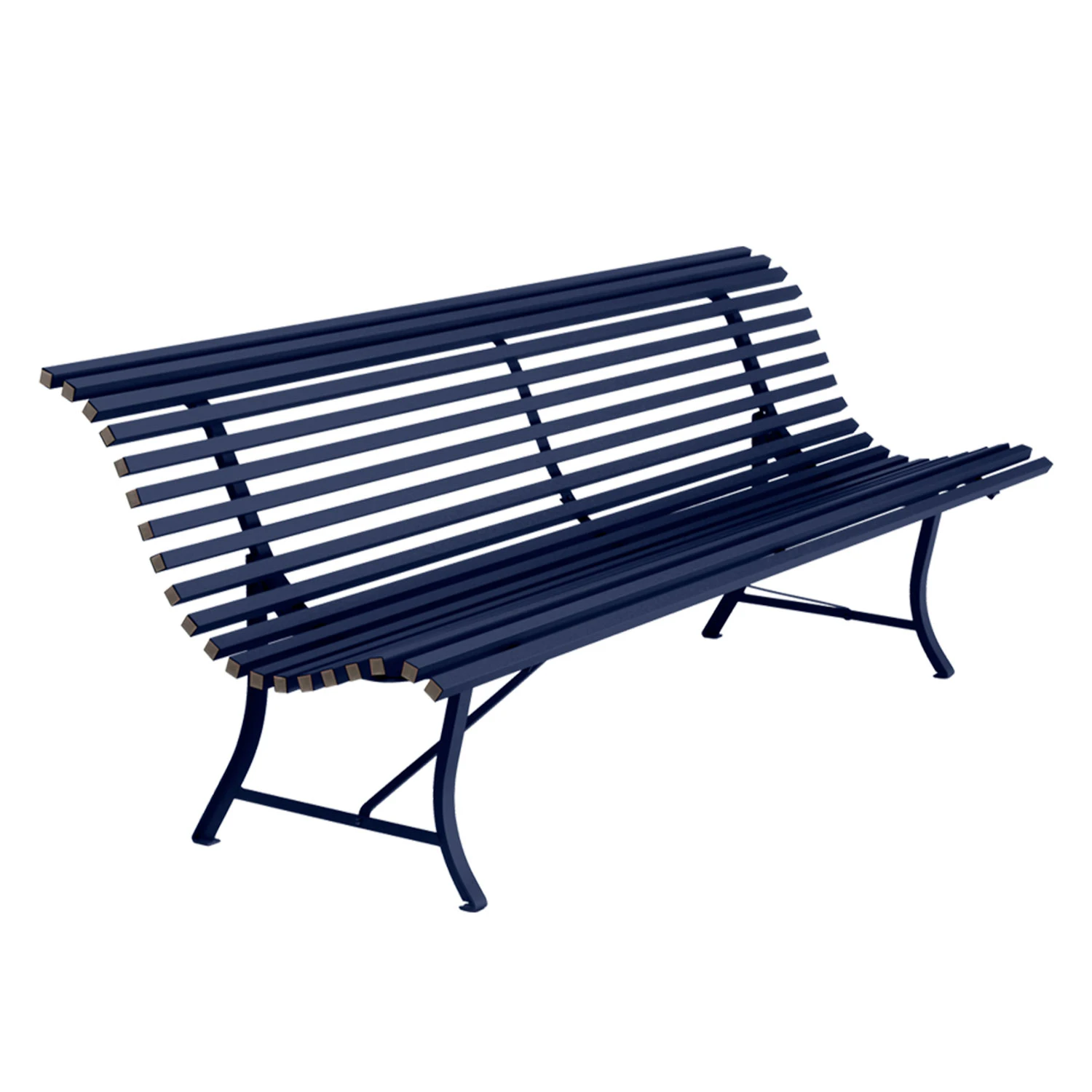 Fermob Louisiane Soffa 200 Cm Deep Blue - B&auml;nkar St&aring;l Djupbl&aring; - 100192