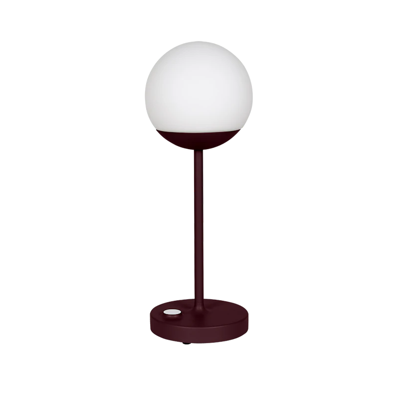 Mooon! Portabel Lampa, Black Cherry