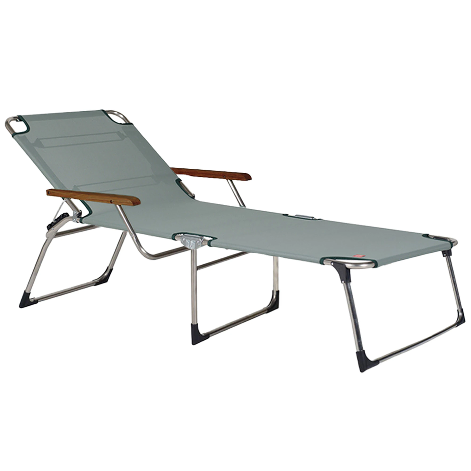 Fiam Amigo Sols&auml;ng Med Armst&ouml;d Sage Green - Solstolar & Sols&auml;ngar Aluminium Sage Green - 036TXB ALU SG