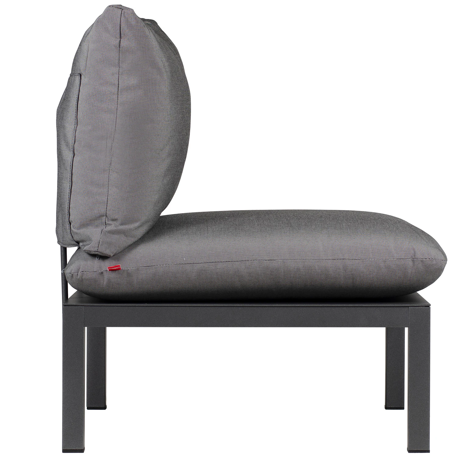 Fiam Domino Metal Part For Backrest/armrest - B&auml;nkar Aluminium Antracit - 487 AN