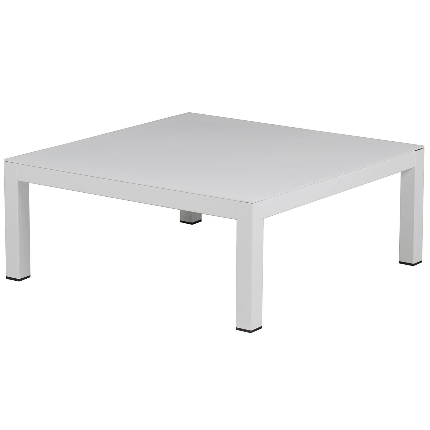 Fiam Domino Soffbord 70x70 Cm Vit - Soffbord utomhus Aluminium Vit - 480 BS